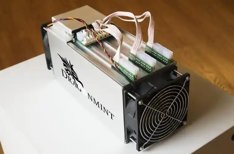 A visually appealing ASIC miner setup in a mining farm